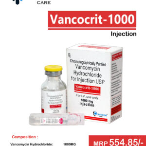 Vancomycin Hydrochloride 1000MG Injection